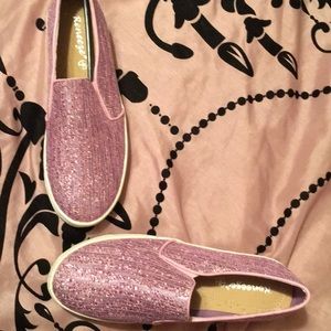 size 8 dressy pink shoes and I never wore them